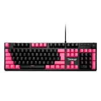 TECLADO MECANICO EXTENDIDO OCELOT/ALAMBRICO/ILUMINACION TIPO RGB CUBIERTA DE ABS/COLOR NEGRO CON ROSA/GAMER TECLADO MECANICO EXTENDIDO OCELOT/ALAMBRICO/ILUMINACION TIPO RGB CUBIERTA DE ABS/COLOR NEGRO CON ROSA/GAMER